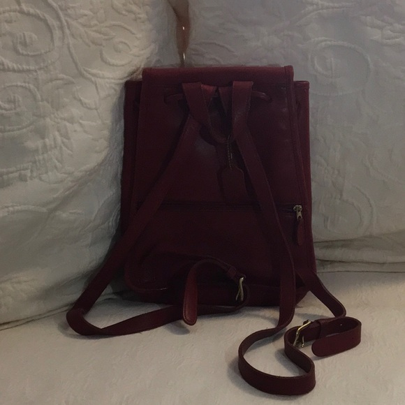 Coach red backpack - Picture 2 of 5